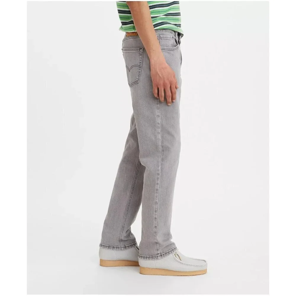 Levi's Mens 32W‎ x 29L 514 Straight Fit Eco Performance Jeans in Clouded Gray